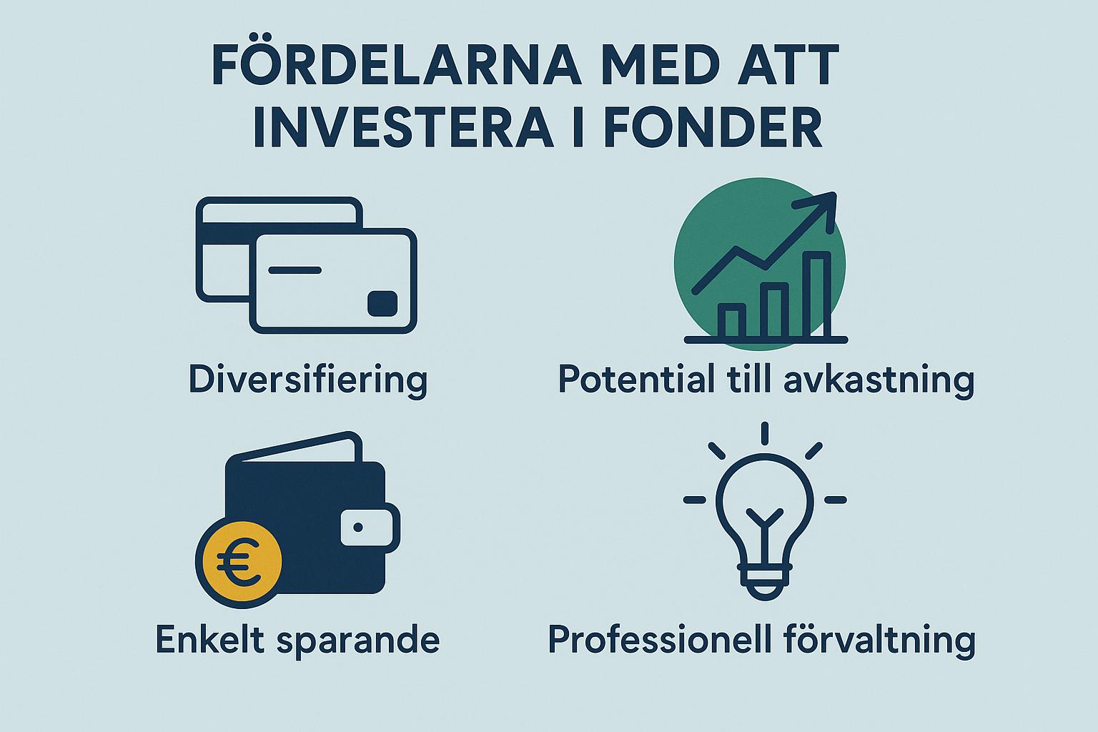 Fördelarna med att investera i fonder