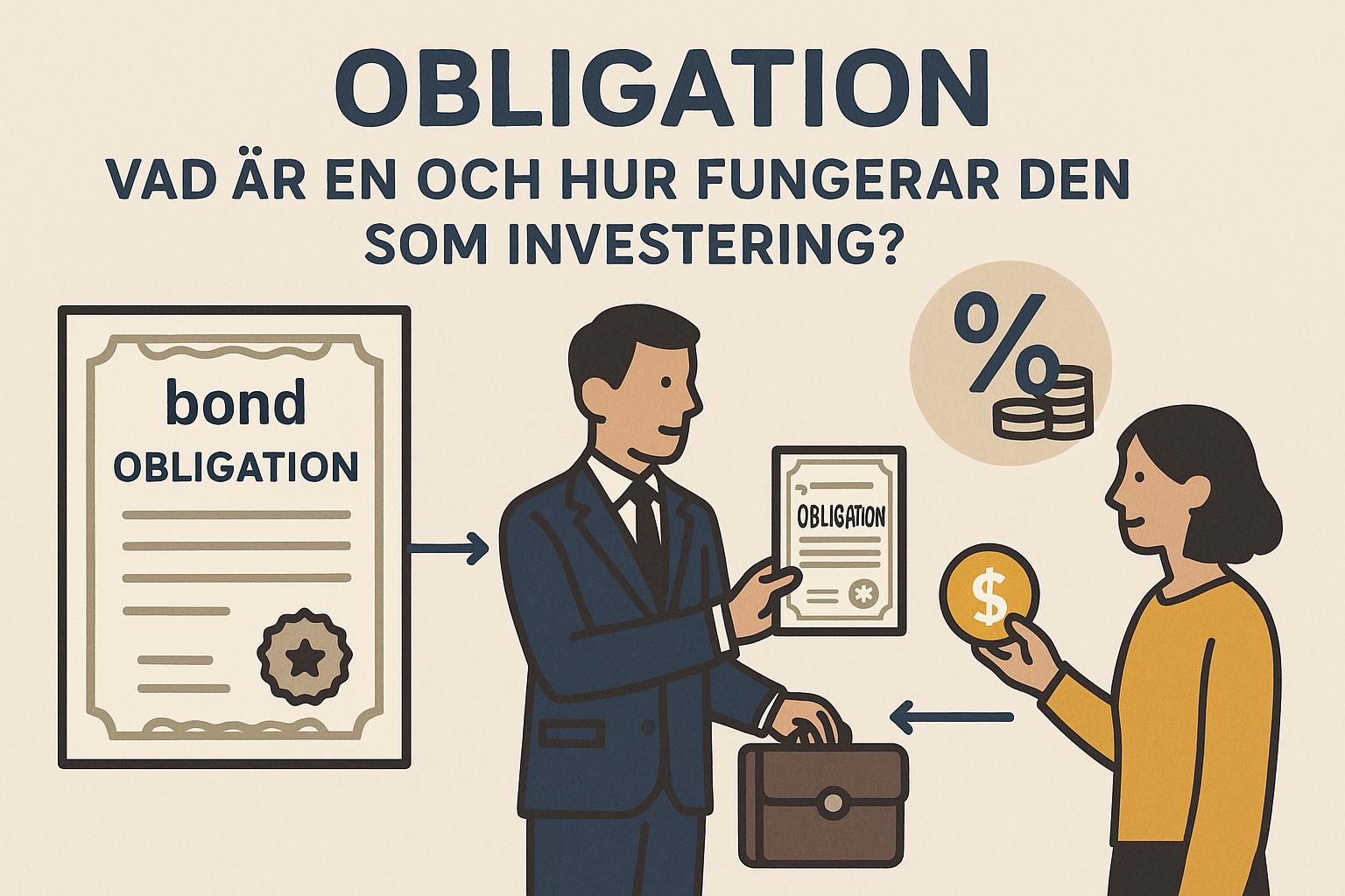 Vad är en obligation och hur fungerar den som investering?