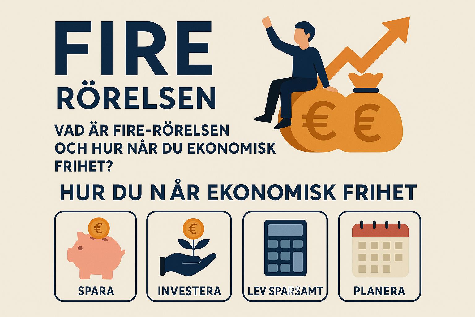 Vad är FIRE-rörelsen och hur når du ekonomisk frihet?