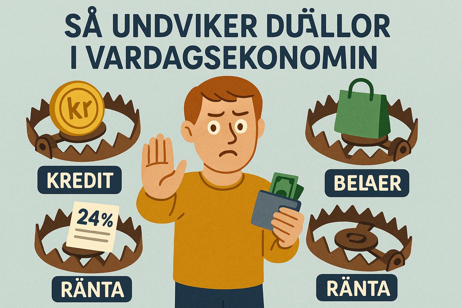 Så undviker du fällor i vardagsekonomin