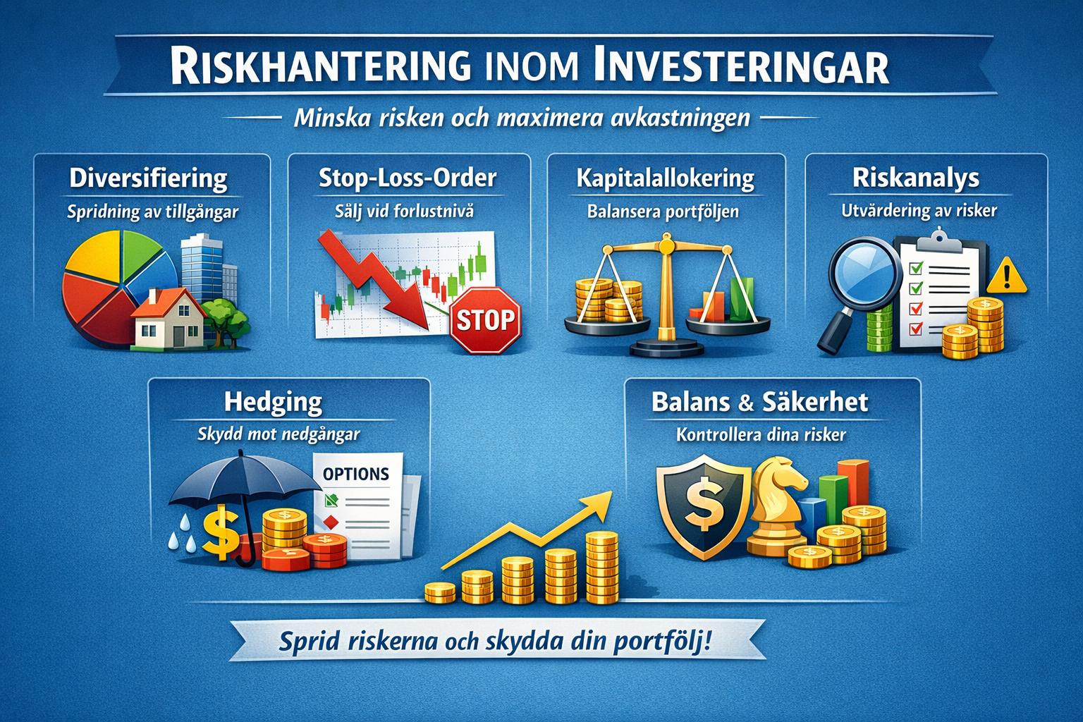 Vad är riskhantering inom investeringar och hur tillämpar du det?