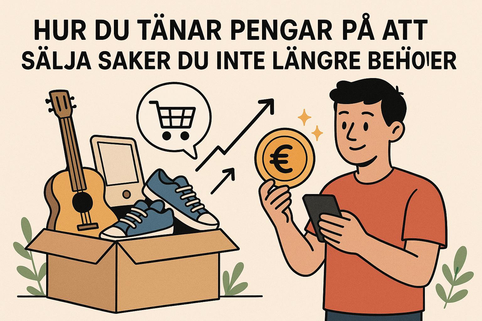 Hur du tjänar pengar på att sälja saker du inte längre behöver